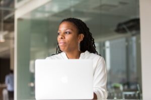 A black woman leader