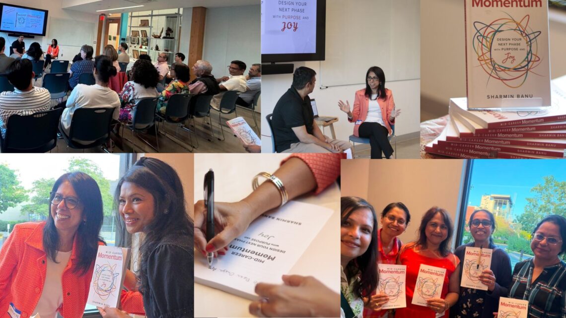 Sharmin banu, Mid-Career Momentum book launch event participants.
