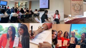 Sharmin banu, Mid-Career Momentum book launch event participants.